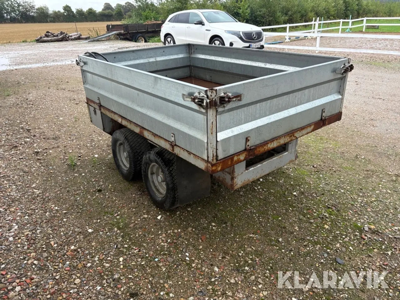 Billede 2 - Trailer med hydraulisk tip