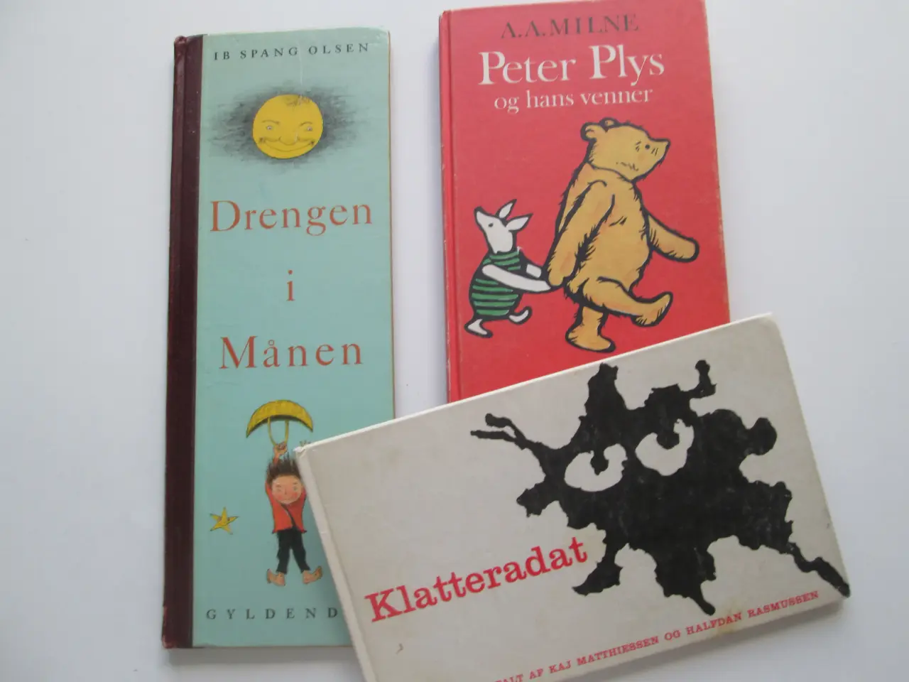 Billede 1 - Peter Plys, KLatteradat og Drengen i Månen