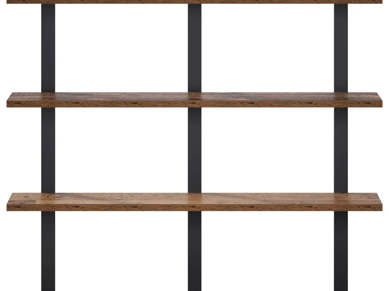 Billede 3 - Væghylde i gammelt træ 79,5 x 13,5 x 80 cm