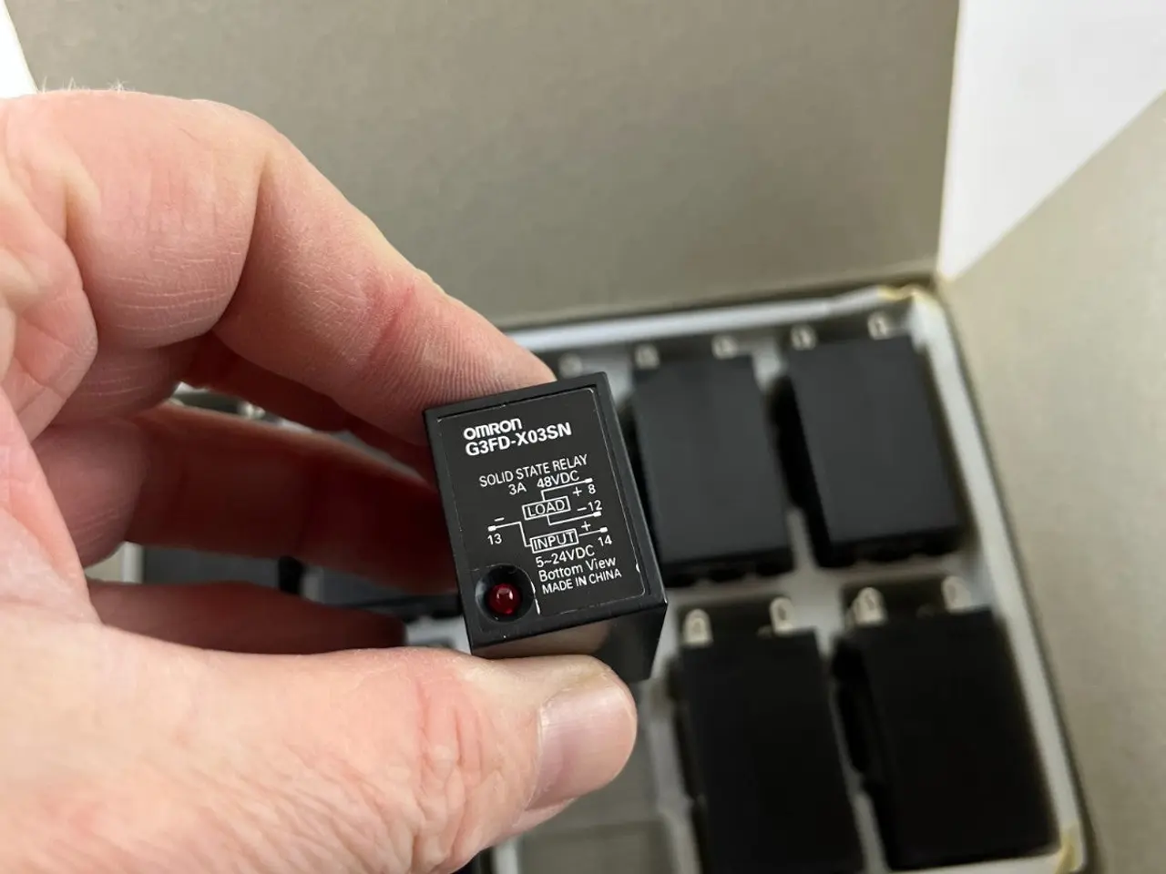 Billede 7 - parti 10x Omron G3FD‑X03SN‑VD Solid State Relays