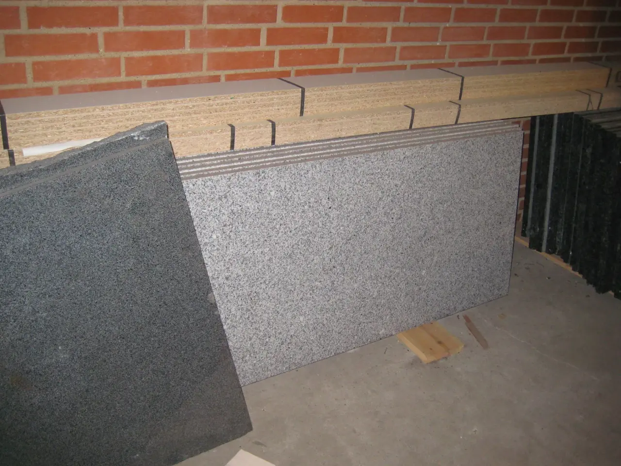 Billede 1 - GRANITBORDPLADE, STONE WHITE