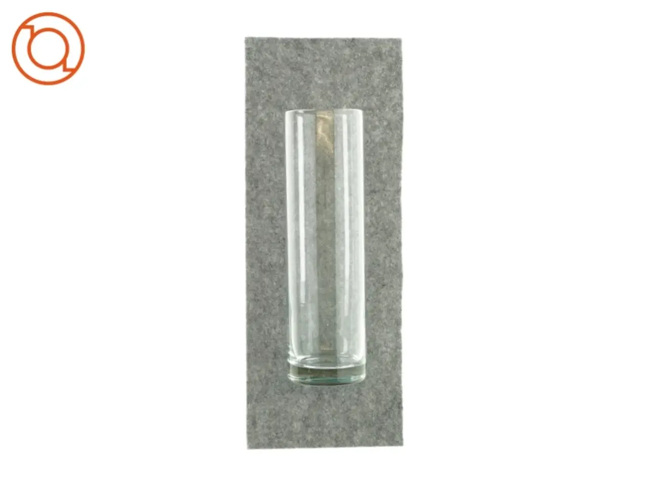 Billede 2 - Vase har Flora i klart glas