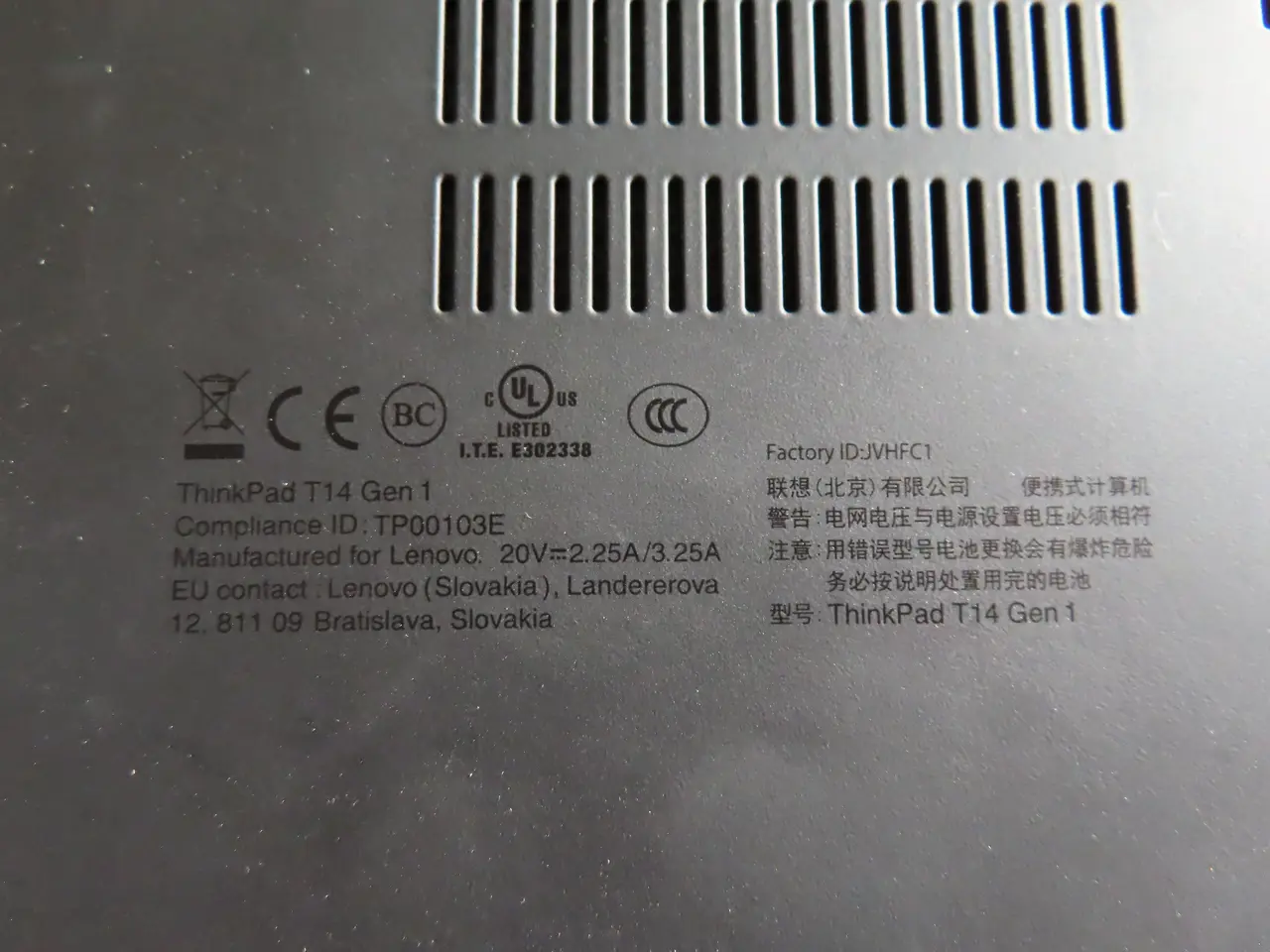 Billede 4 - Bærbar computer LENOVO thinkpad t14 gen1