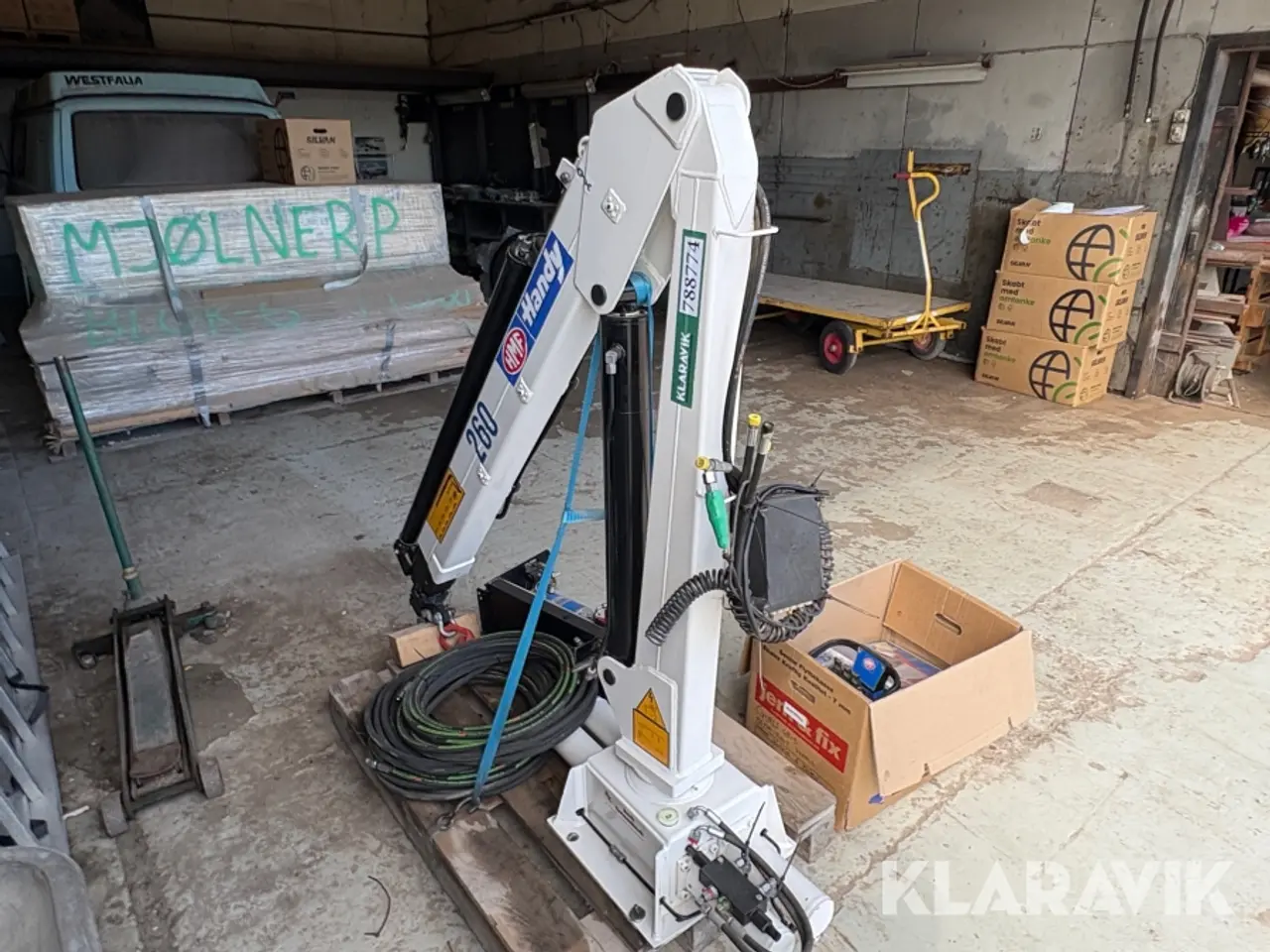 Billede 3 - Kran HMF 260