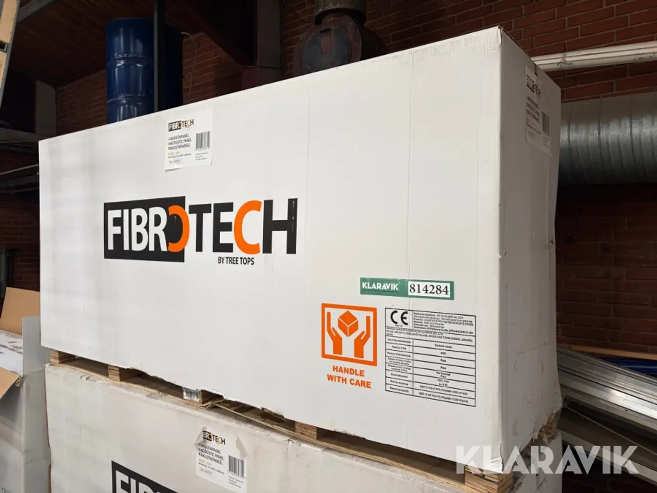 Billede 1 - Akustikpanel Fibrotech Basic/ASH 605x 2440 40 plader