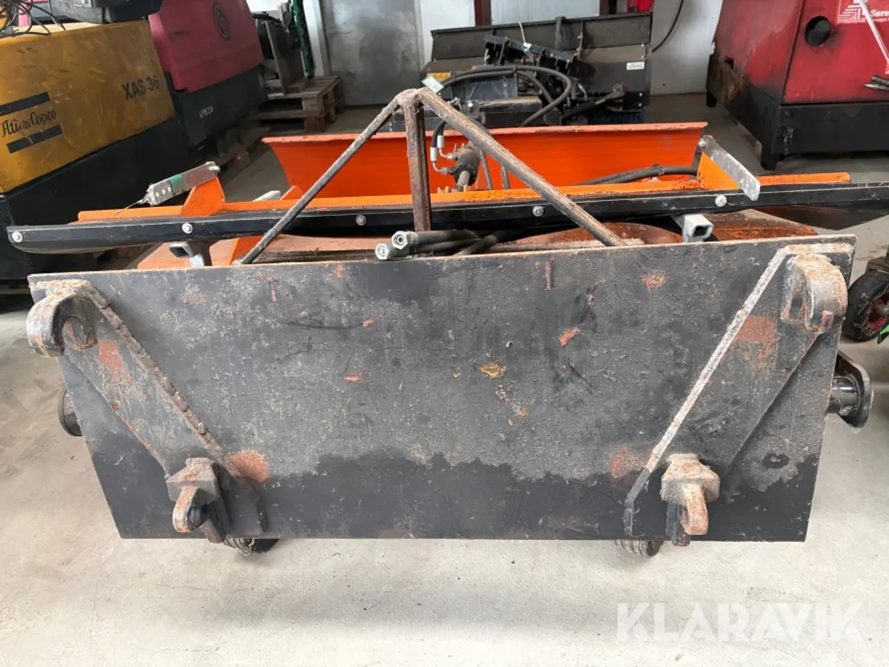 Billede 7 - Kost med opsamler Hydromann 1,5 m hydraulisk med redskabsadapter