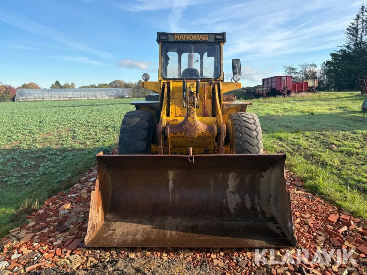 Billede 8 - Gummiged Hanomag 44D + tilbehør