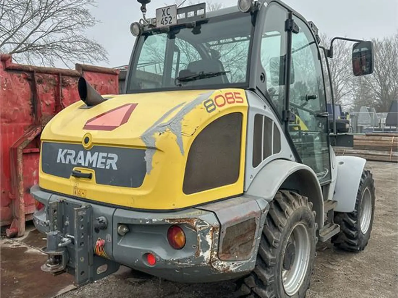 Billede 9 - Kramer 8085 - Vægt / weight 4,8 ton