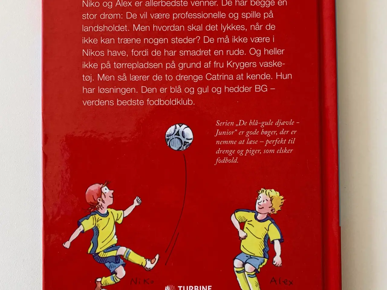 Billede 3 - De blå-gule djævle junior, børnebog