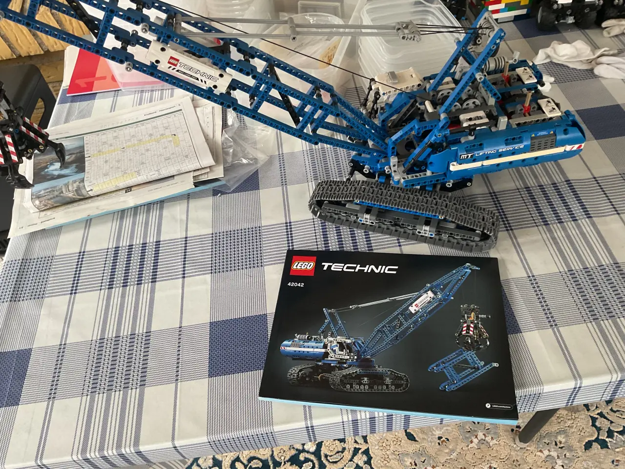 Billede 1 - Lego 42042 kraner 2 stk.med manual,ingen kasse 