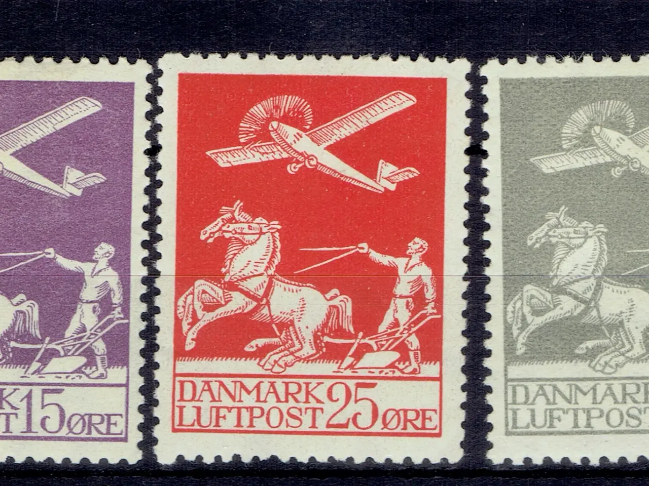 Billede 6 - Danmark luftpostmærker