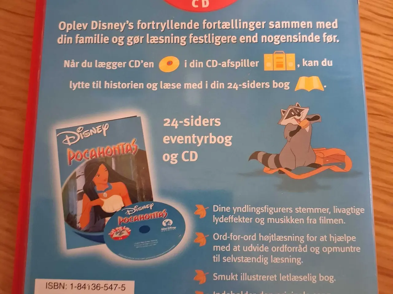 Billede 2 - LYT OG LÆS, POCOHONTAS
