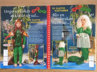 Fastelavnstøj til børn (6 forskellige)