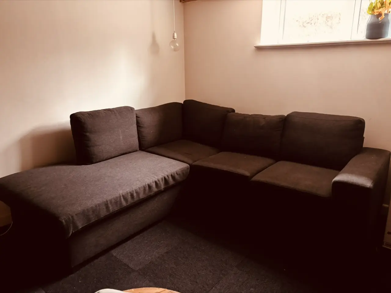 Billede 2 - Hjørnesofa i grå 230x95 GRATIS
