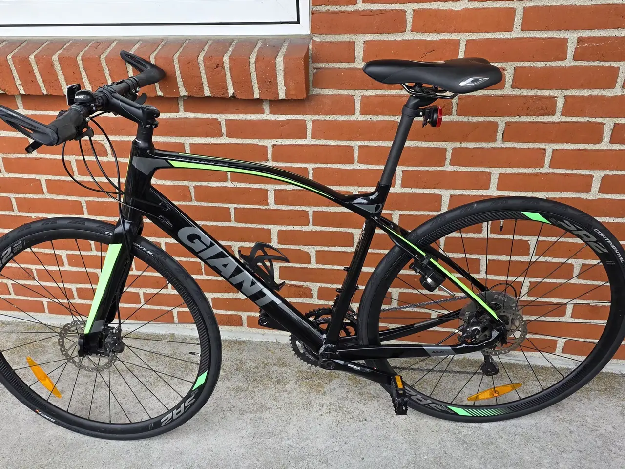Billede 2 - Fed racercykel i sort/lysgrøn.