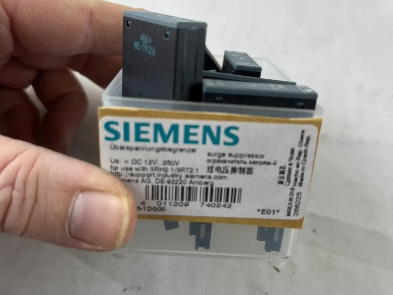 Billede 6 - 9x Siemens 3RT2916-1DG00 Surge Suppressor Diode V