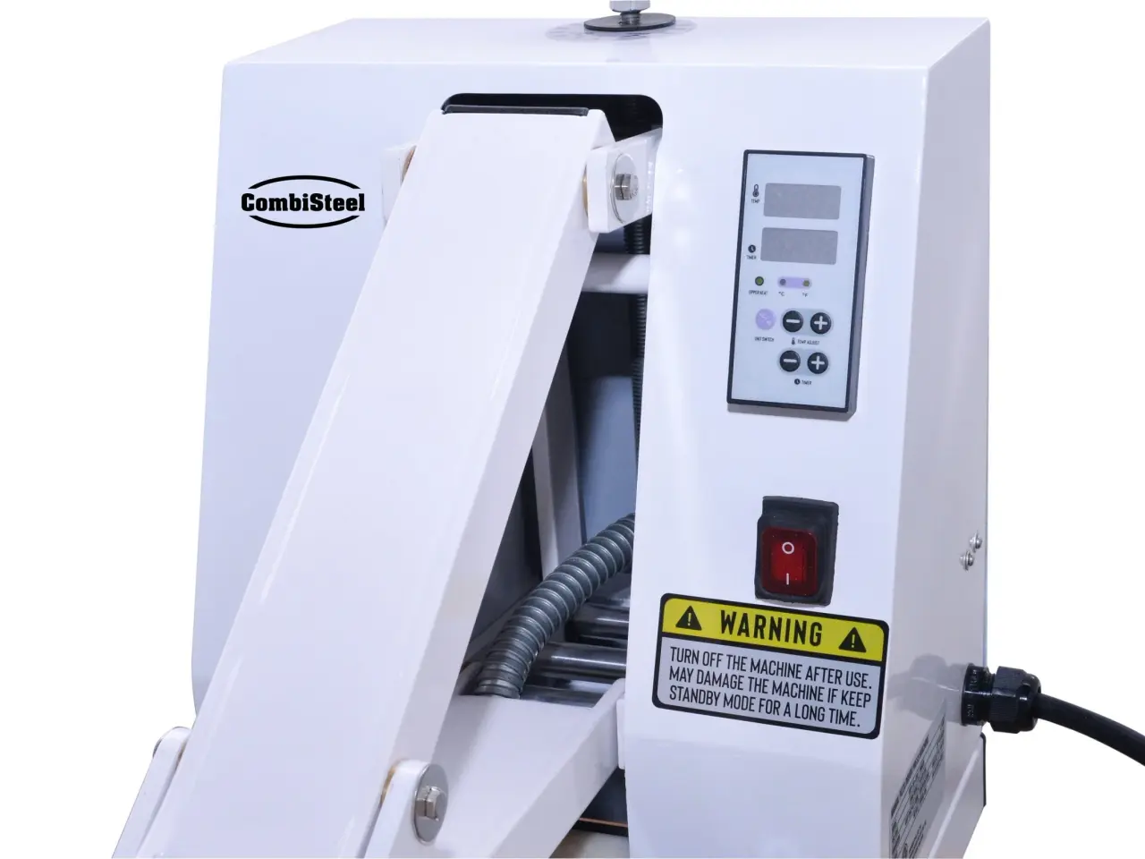 Billede 3 - Pizzapresser – Ø 45 cm – Opvarmet Topplade– 1,2 kw