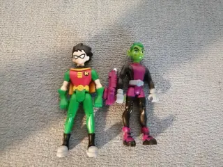To Flotte Teen Titans Figurer DC/Bandai