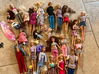 Barbie dukker i alle størrelser