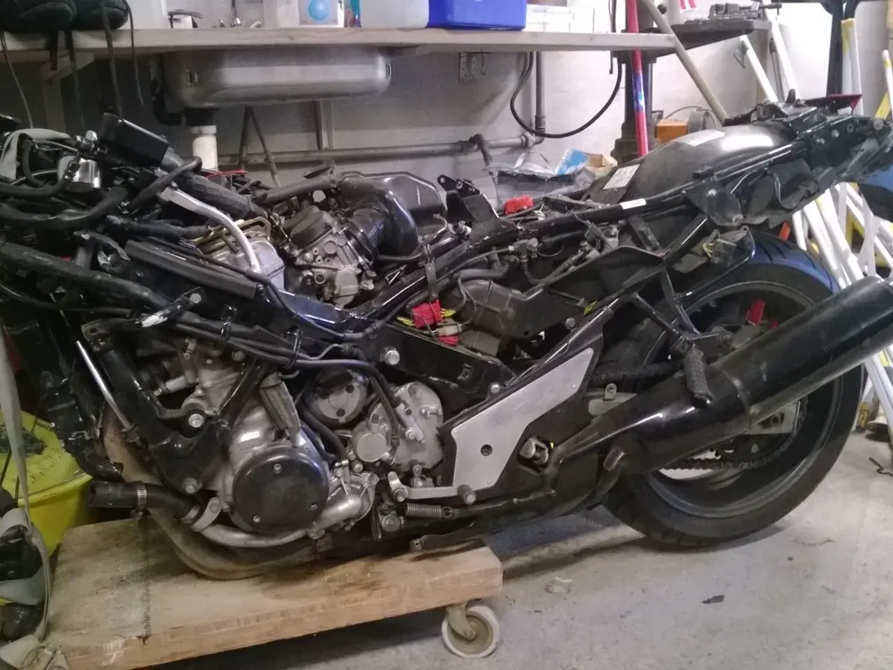 Billede 1 - CBR 1000 F dual brake