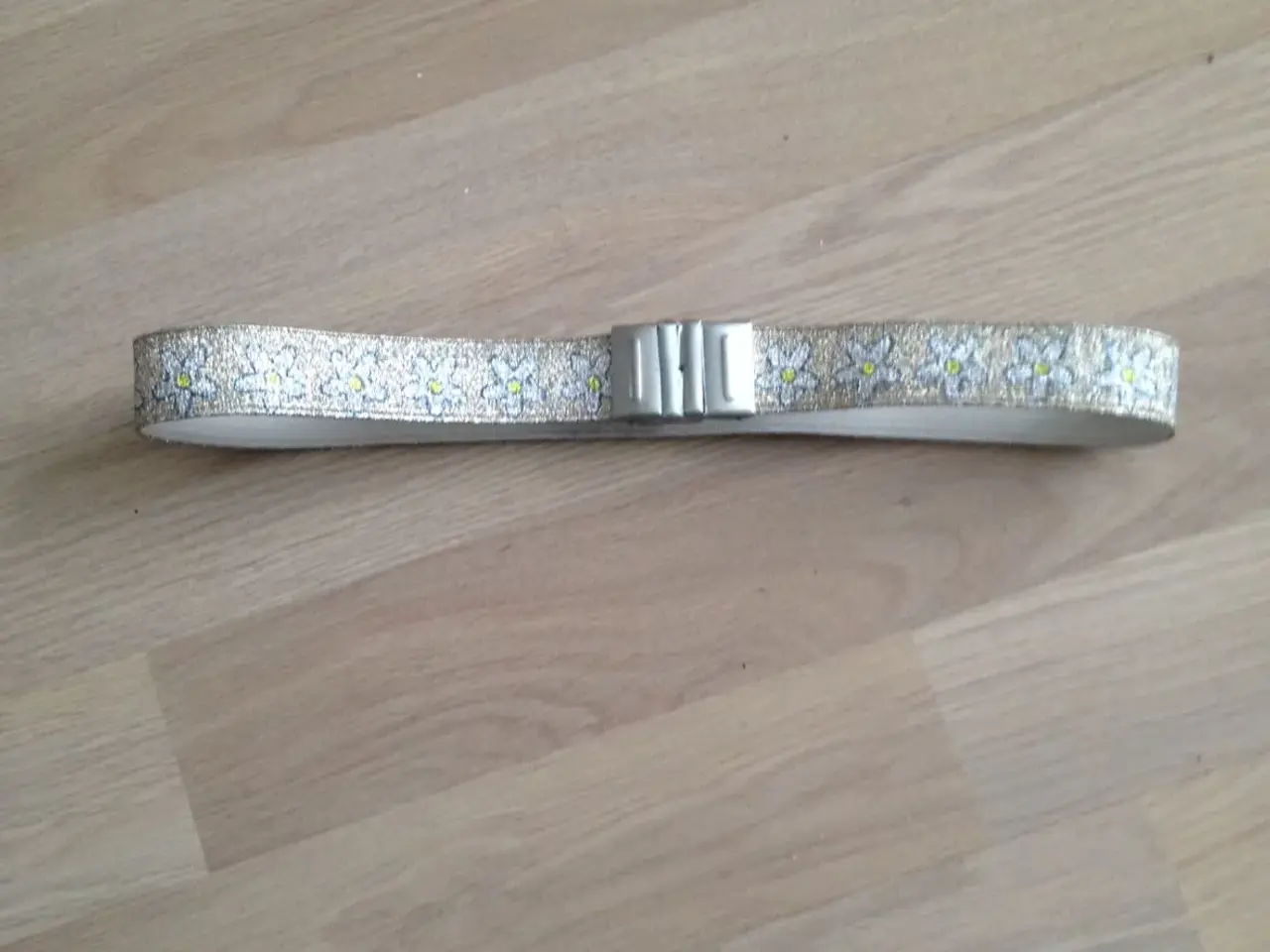 Billede 1 - Blomster glitter bælte