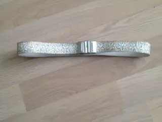 Blomster glitter bælte