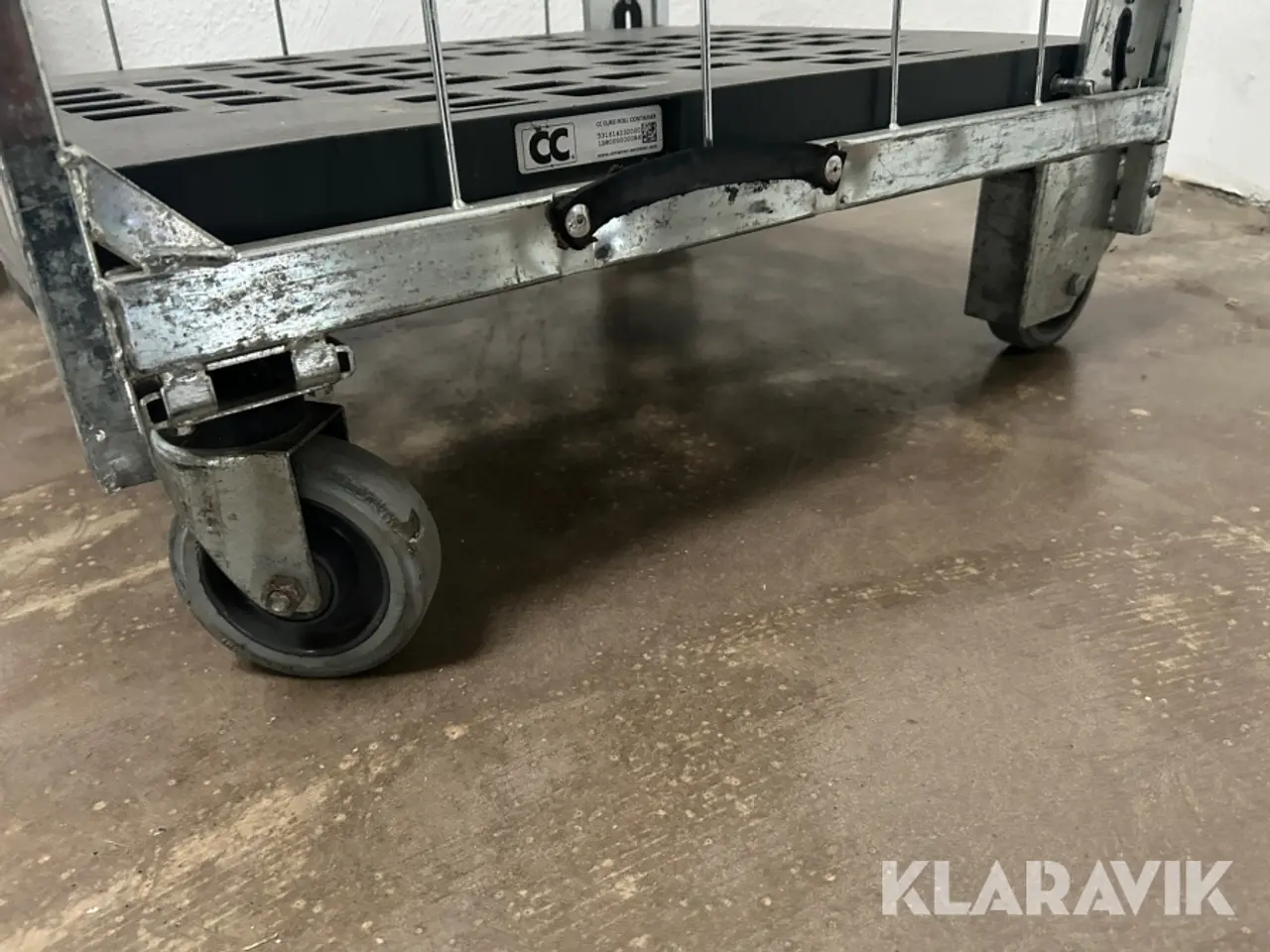 Billede 7 - Transport bur / rullevogn CC container 25 styk