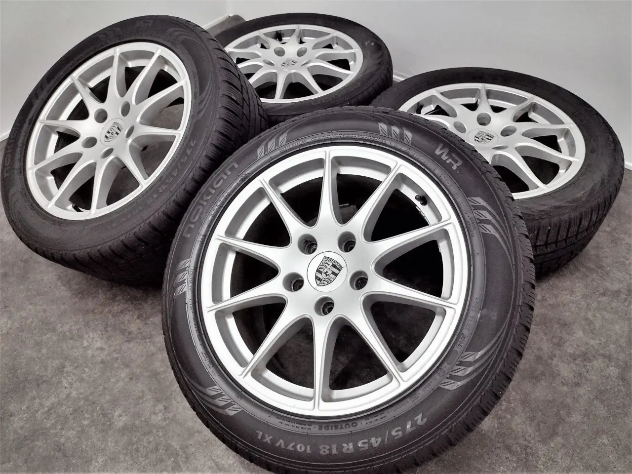 Billede 2 - 5x130 18" ET59/53 PORSCHE PANAMERA vintersæt