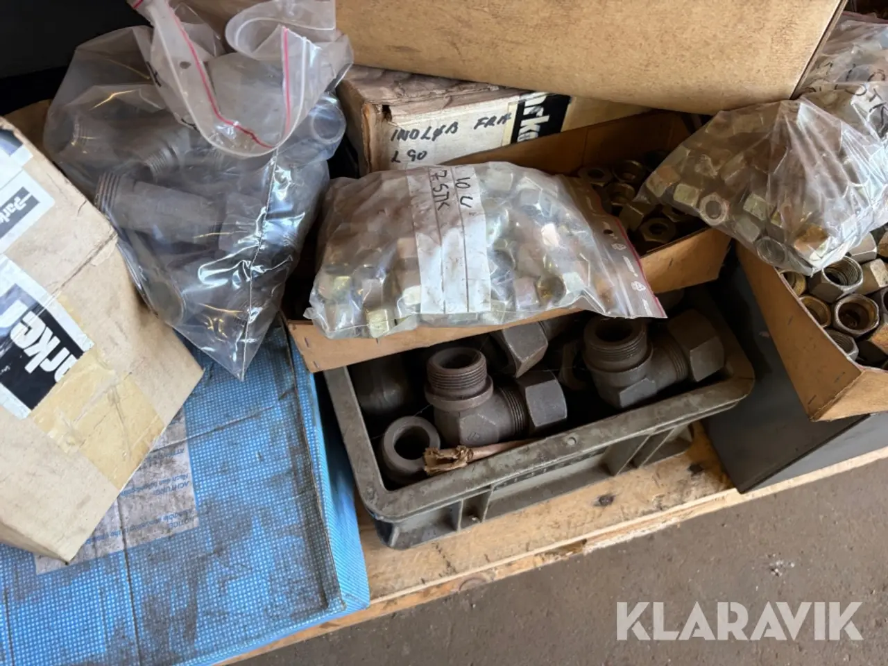 Billede 11 - Lot - fittings og filterhuse - 1 palle