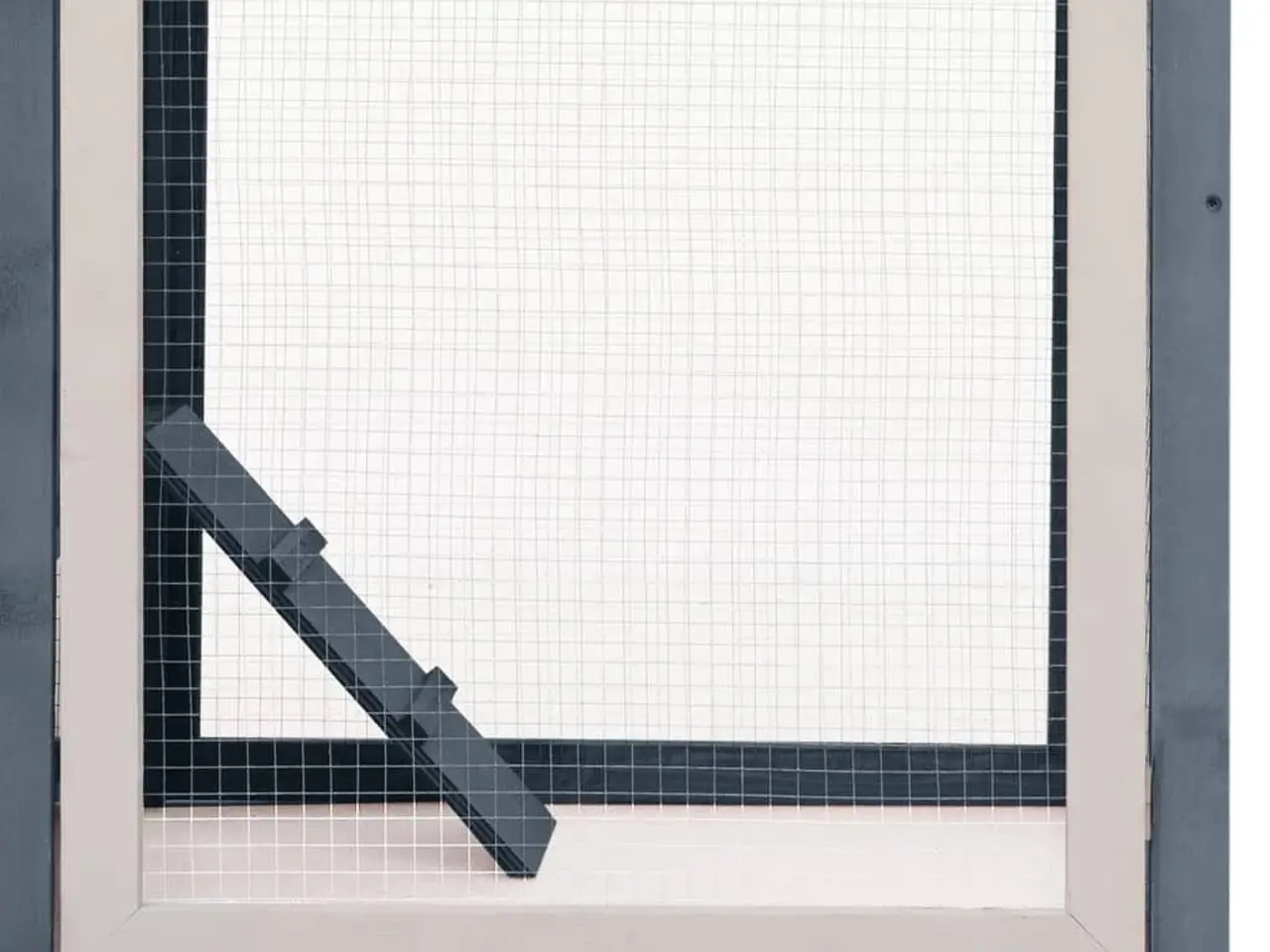 Billede 7 - Hønsehus 170x81x110 cm massivt fyrretræ og grantræ grå