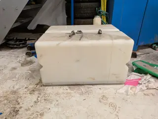 Diesel tank plastic.