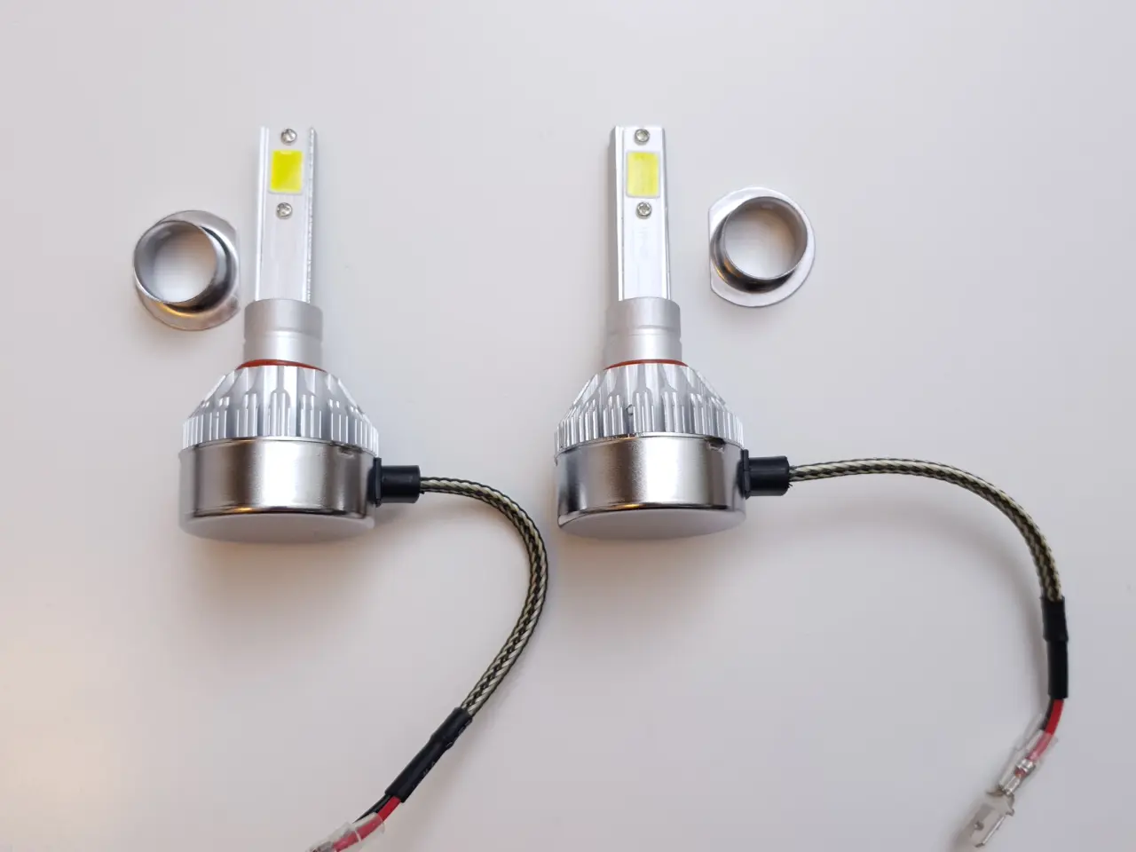 Billede 3 - NY! H1 LED Pærer 7600LM 6000K 72W