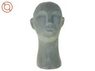 Beton hovedskulptur (str. 14 x 8 cm)