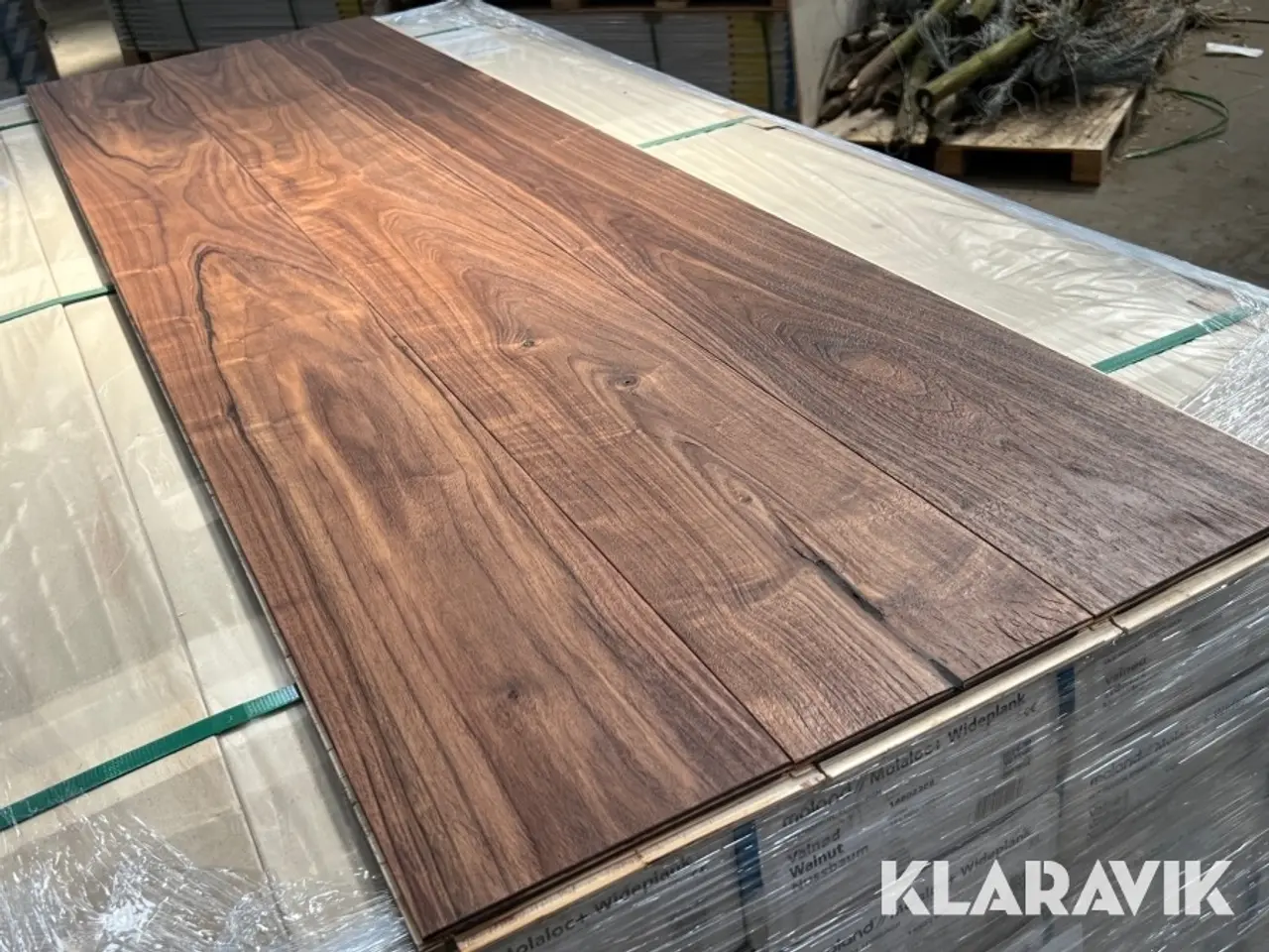 Billede 2 - Trægulv Moland Molaloc valnød - 14 mm - 115,6 m2