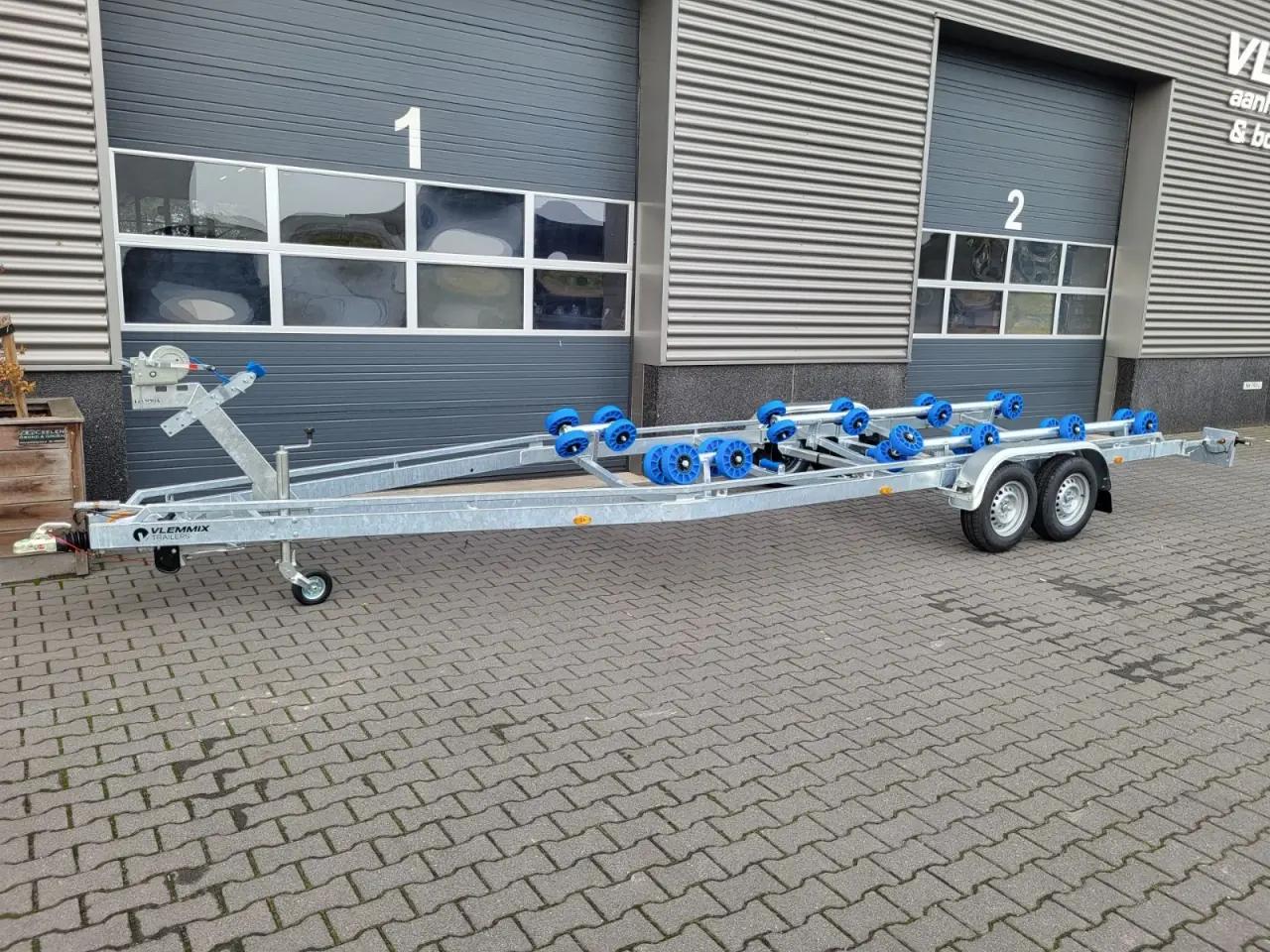 Billede 1 - Vlemmix Bådtrailer 840x250 2700 Flex-Roll