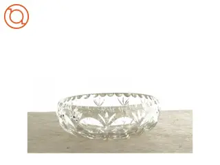 Skål i krystal (str. 19 gang 19 cm)
