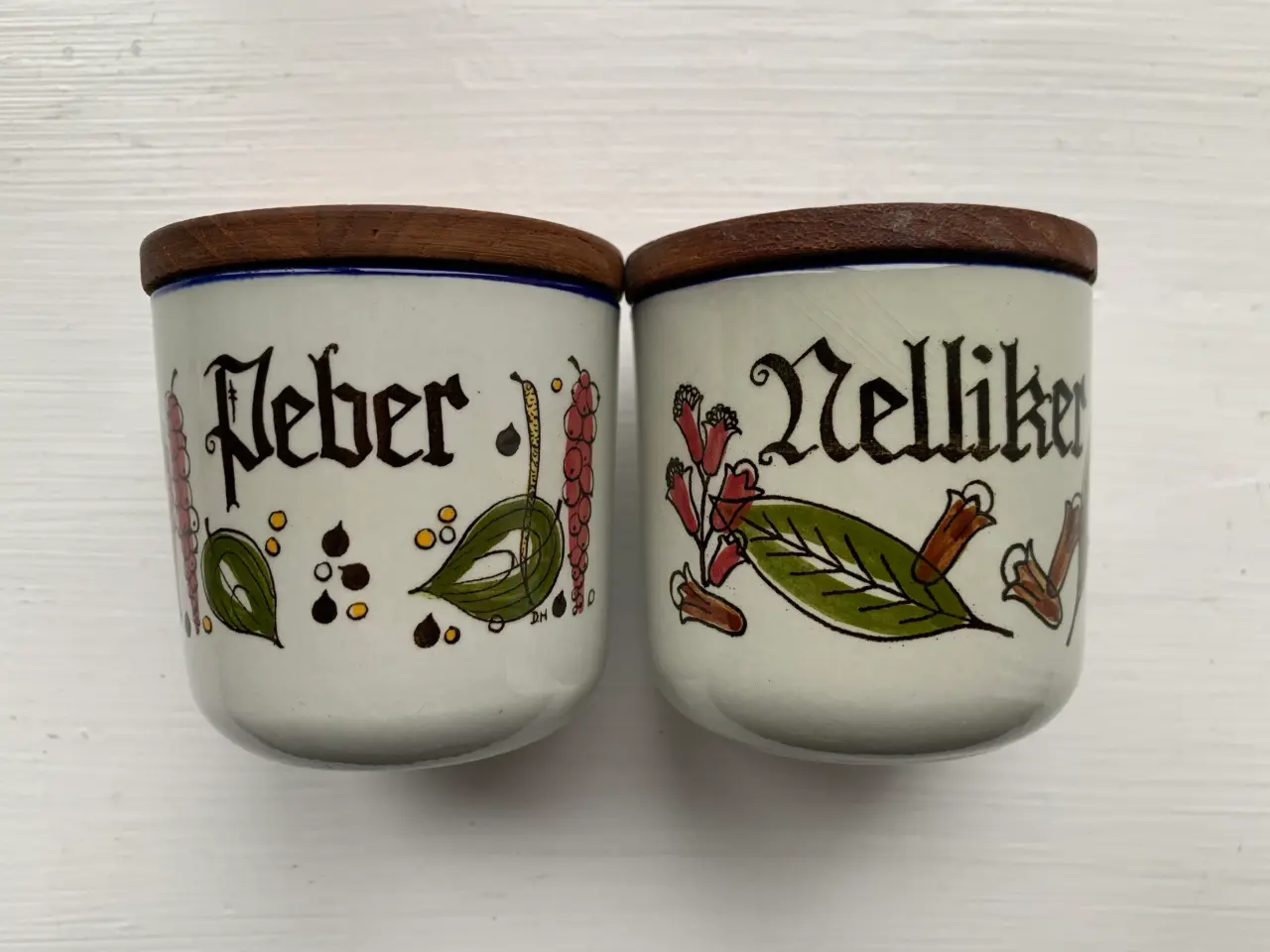 Billede 2 - Krydderi-krukker, Knabstrup