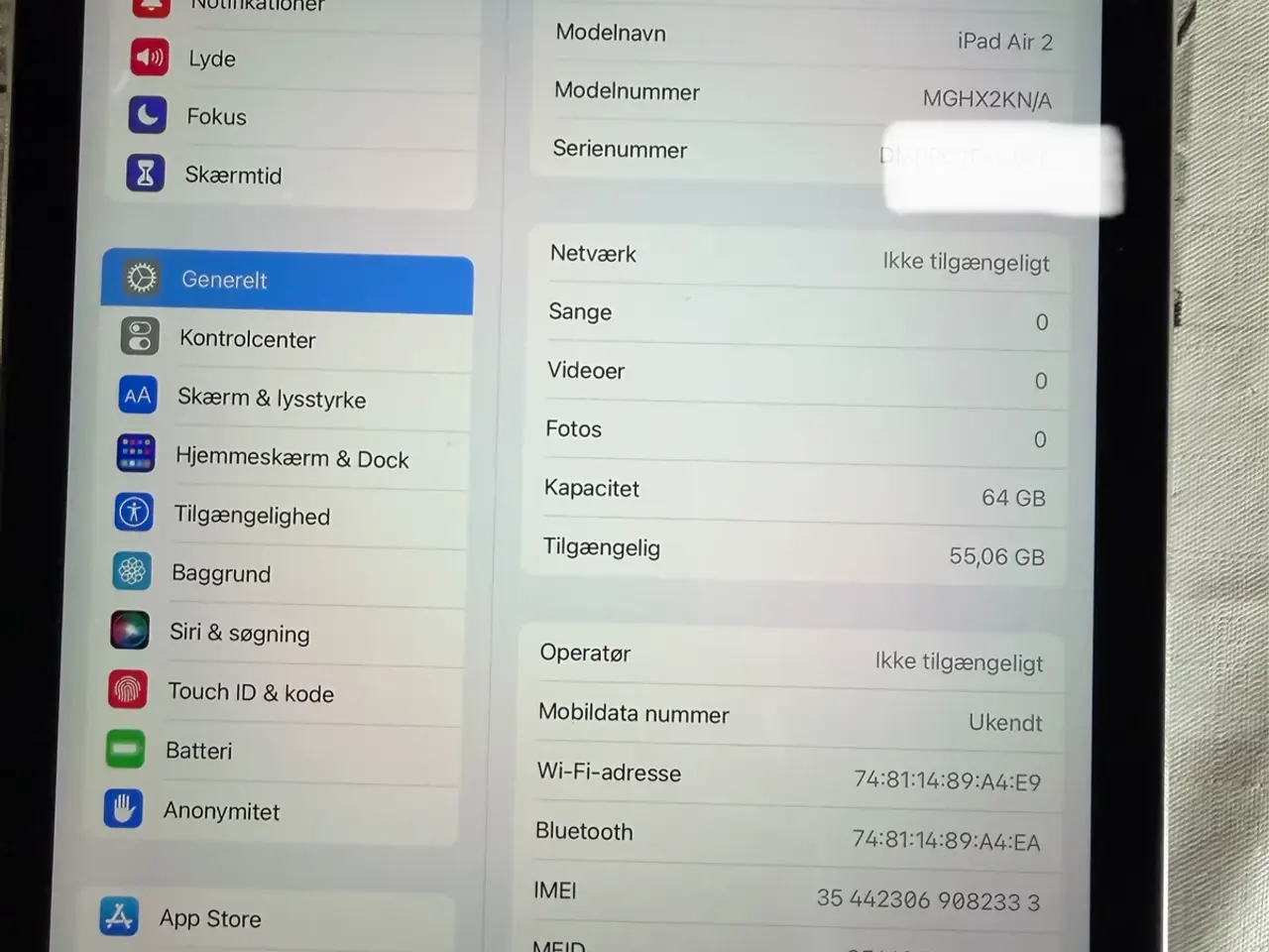 Billede 3 - iPad Air 2 Wifi+ cellular