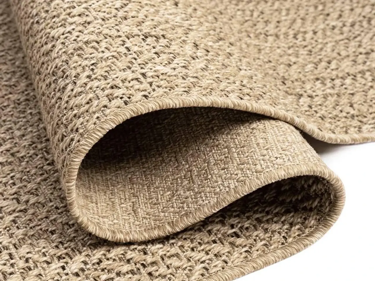 Billede 5 - Gulvtæppe ZIZUR 200×290 cm - jute-look til inde og ude