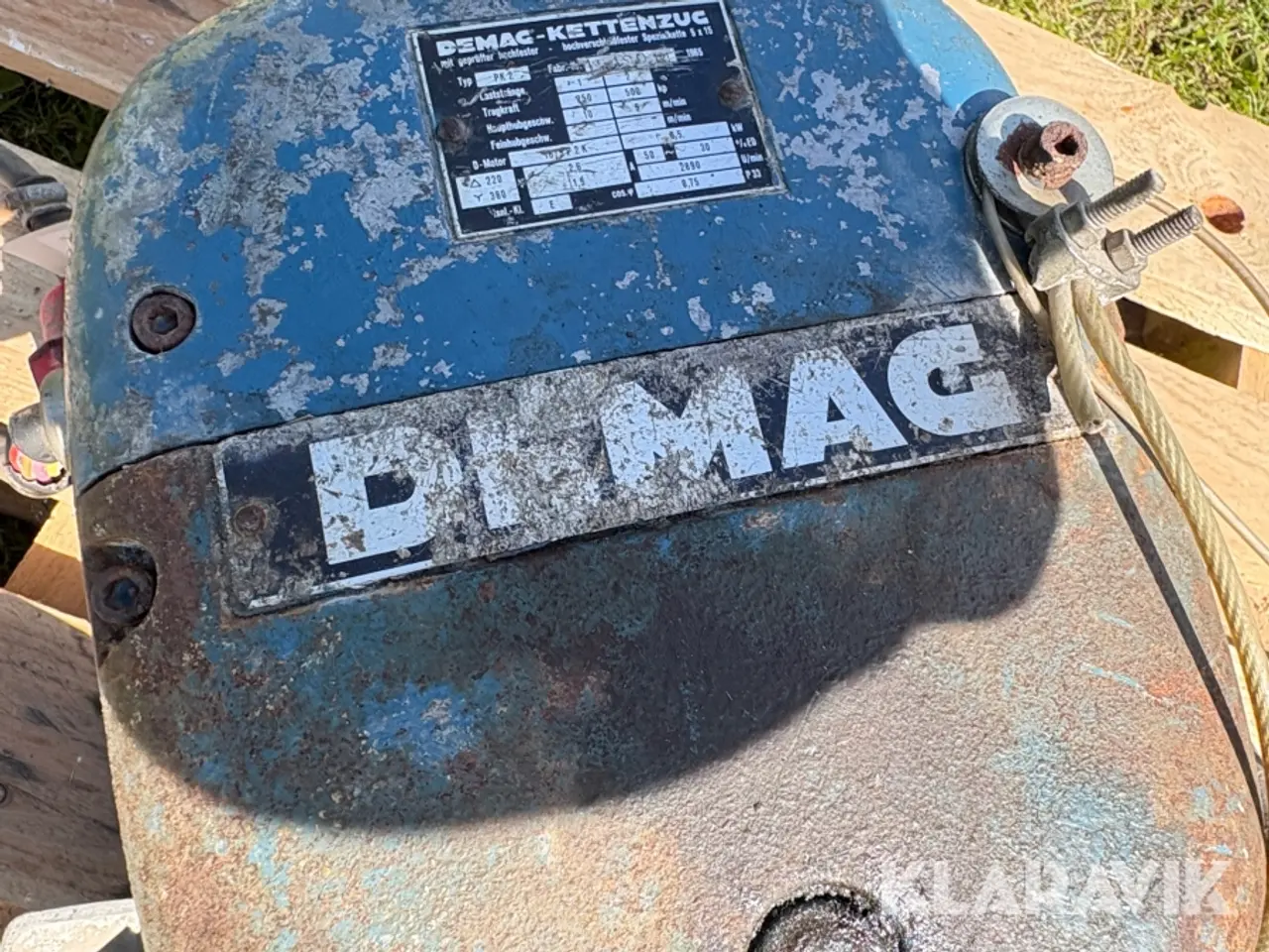 Billede 8 - Elhejs Demag PK2 500 kg