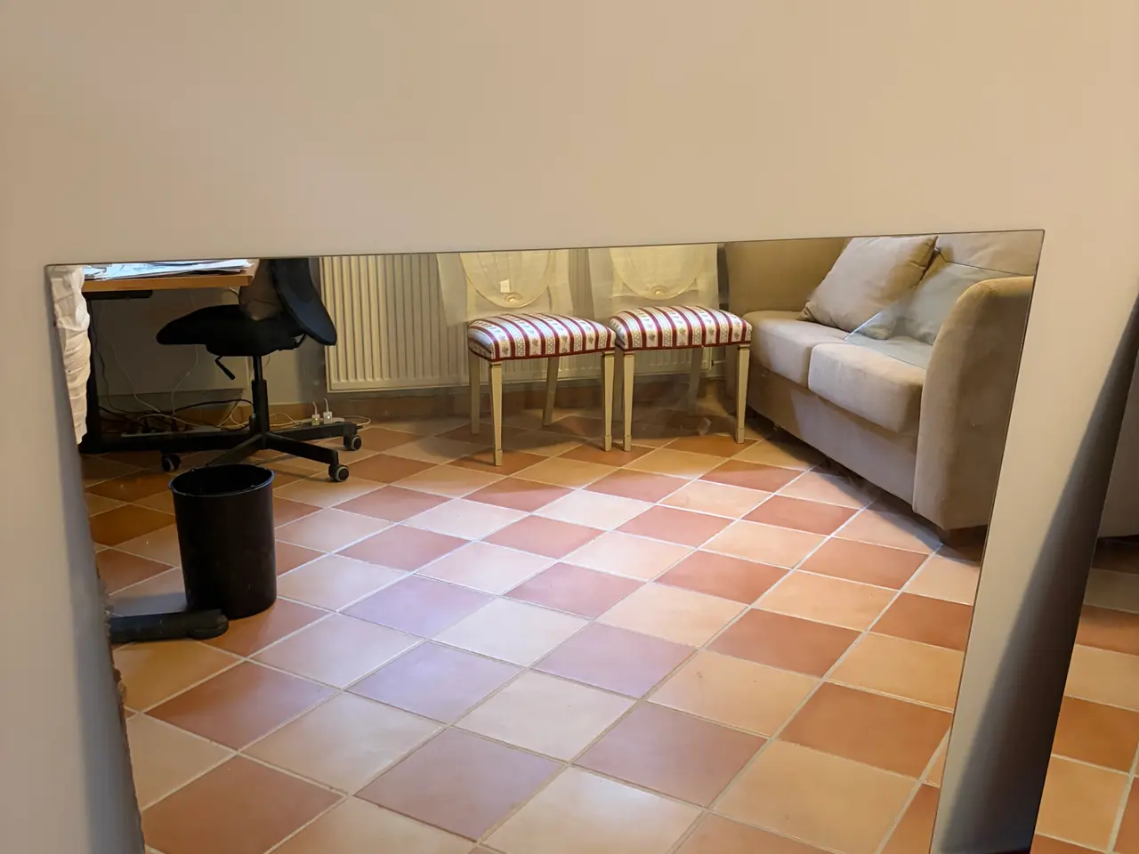 Billede 2 - Spejl uden ramme 94x105 cm