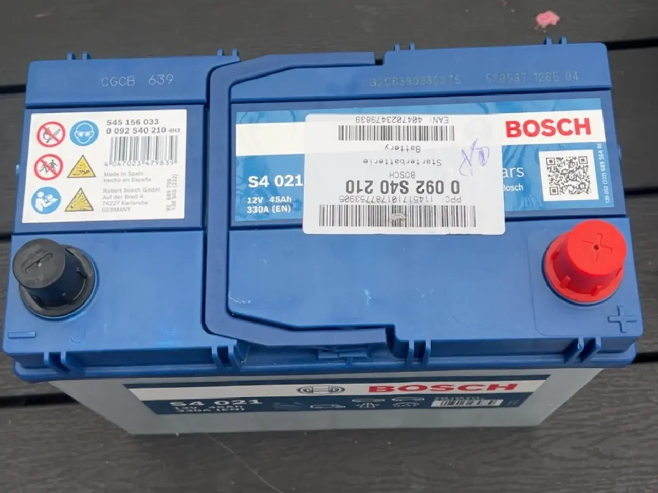 Billede 2 - Bosch 12v starter batteri