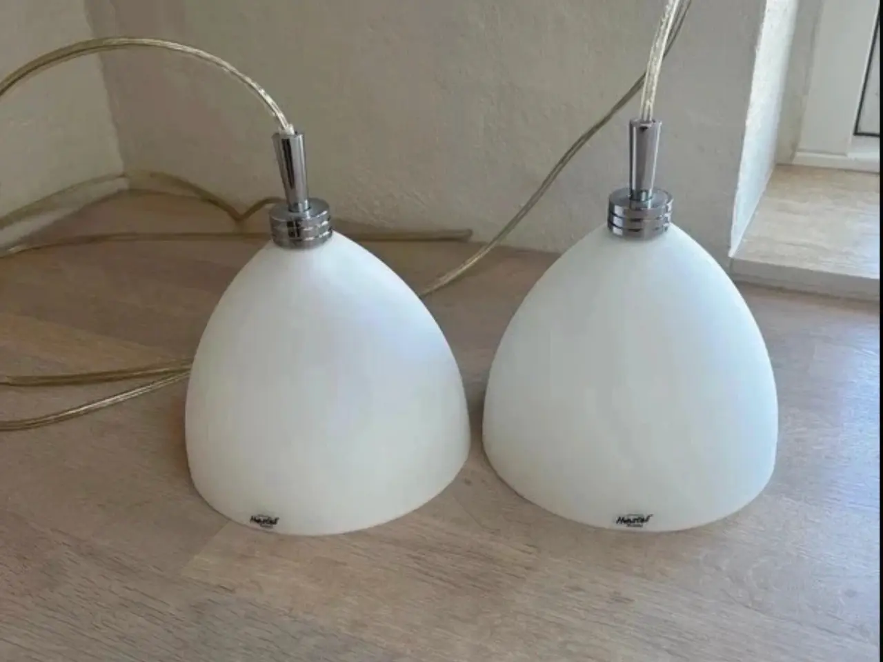 Billede 1 - Herstal glas lamper 