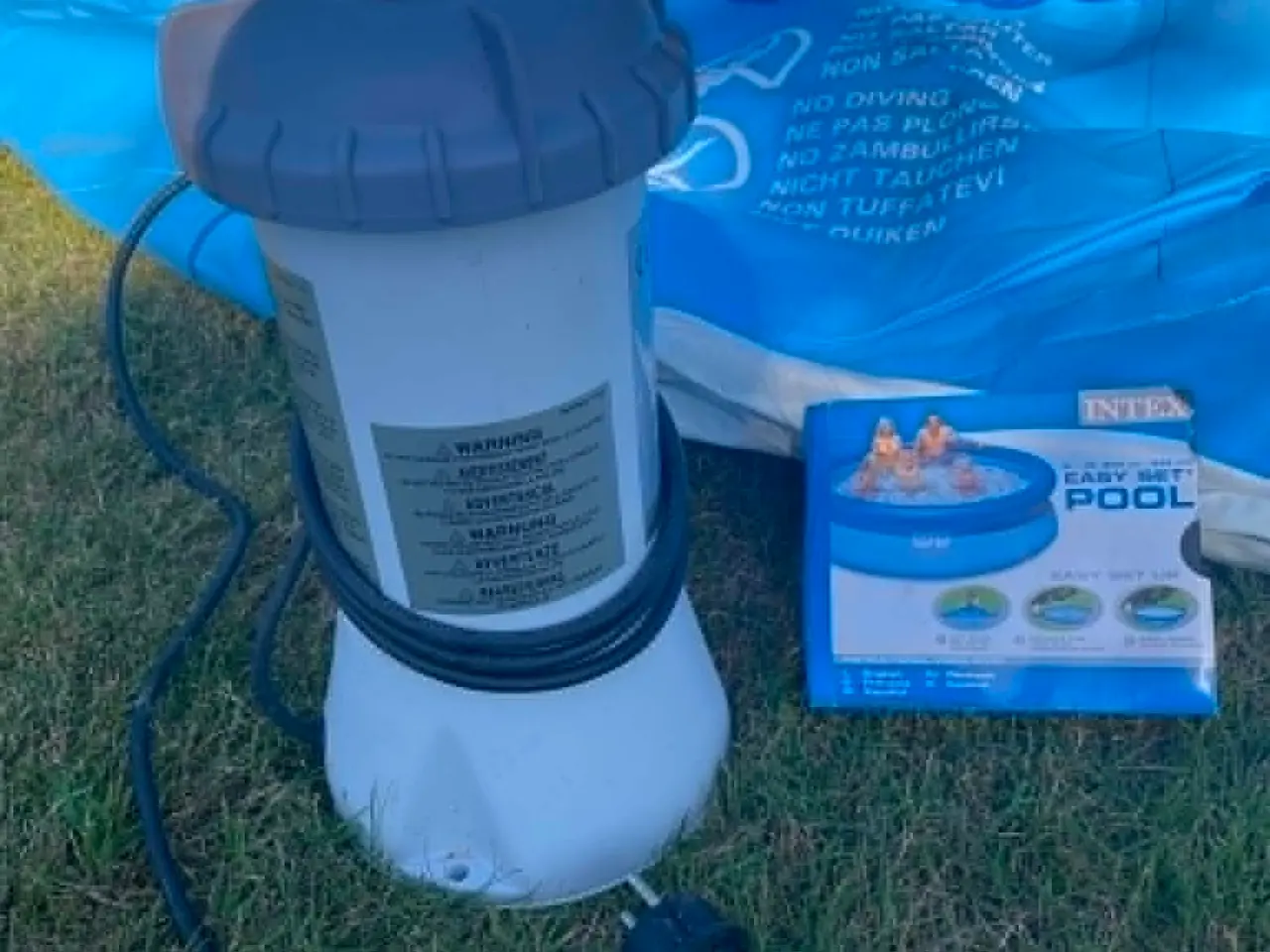 Billede 4 - Intex Easy Set Pool med ny filterpumpe