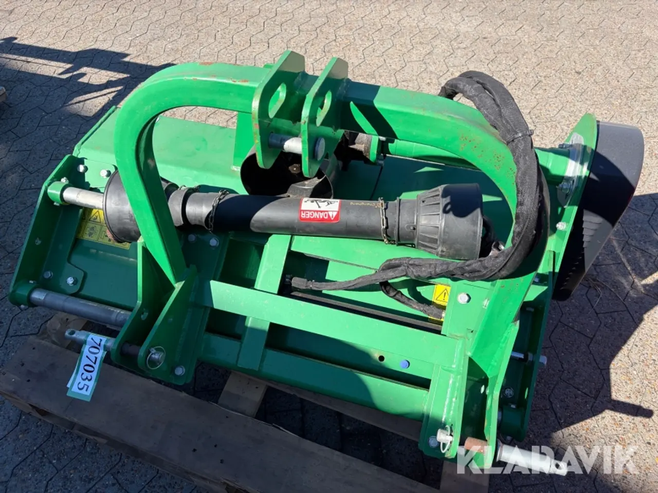 Billede 8 - Slagleklipper DK-Tec EFGCM125 med sideforskydning