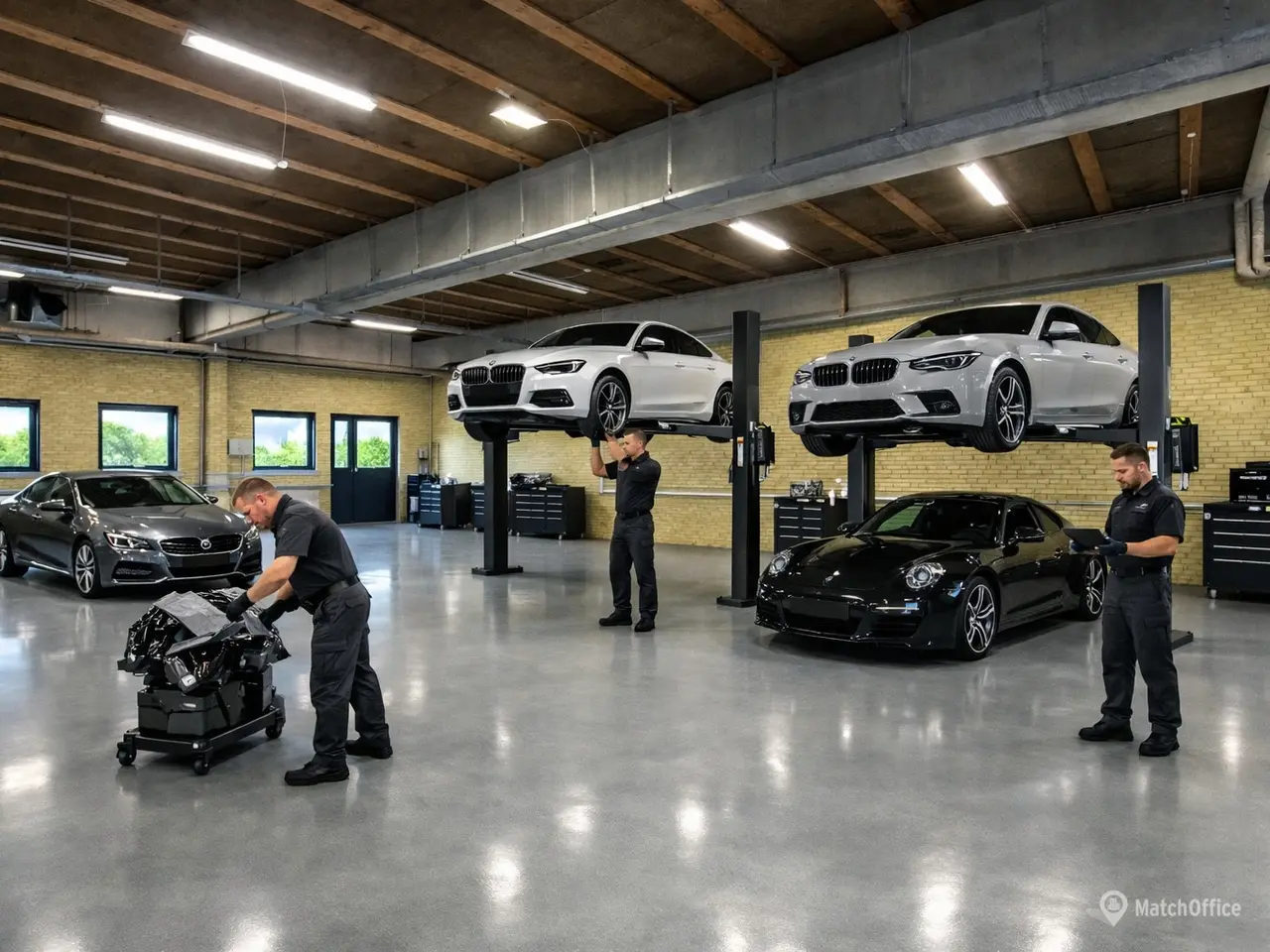 Billede 10 - Autoværksted / Værksted / Lager/ Produktion / Showroom – Med stor port 362. 543 eller 905 kvm