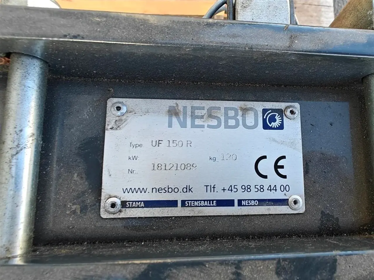 Billede 3 - - - - Nesbo kantskærer, hydraulisk