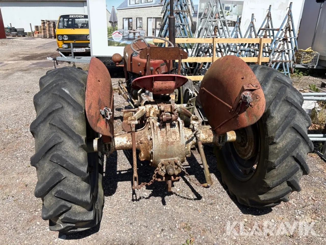Billede 4 - Veterantraktor Massey Ferguson 35