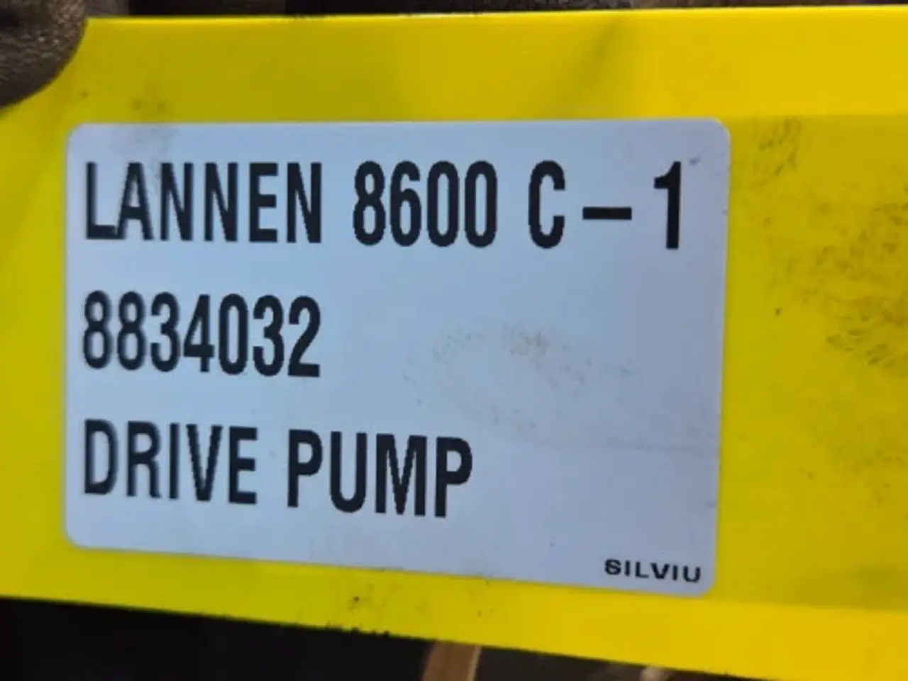 Billede 18 - Lannen 8600C Pumpe 8834032