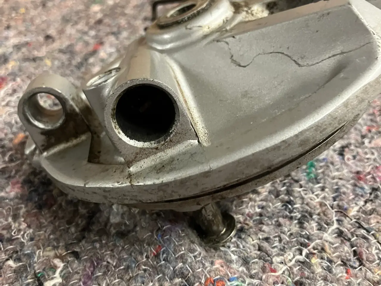Billede 4 - Honda cd50 bremseplade forhjul.